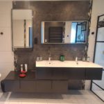 Lavabo (ou vasque) renové à Longjumeau.