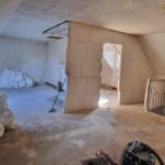 Pièce de vie avant travaux de rénovation (à Longjumeau)