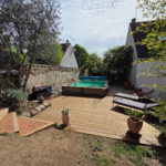 Terrasse de piscine après rénovation par Artech Habitat