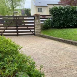 Portail en bois Celle-Saint-Cloud