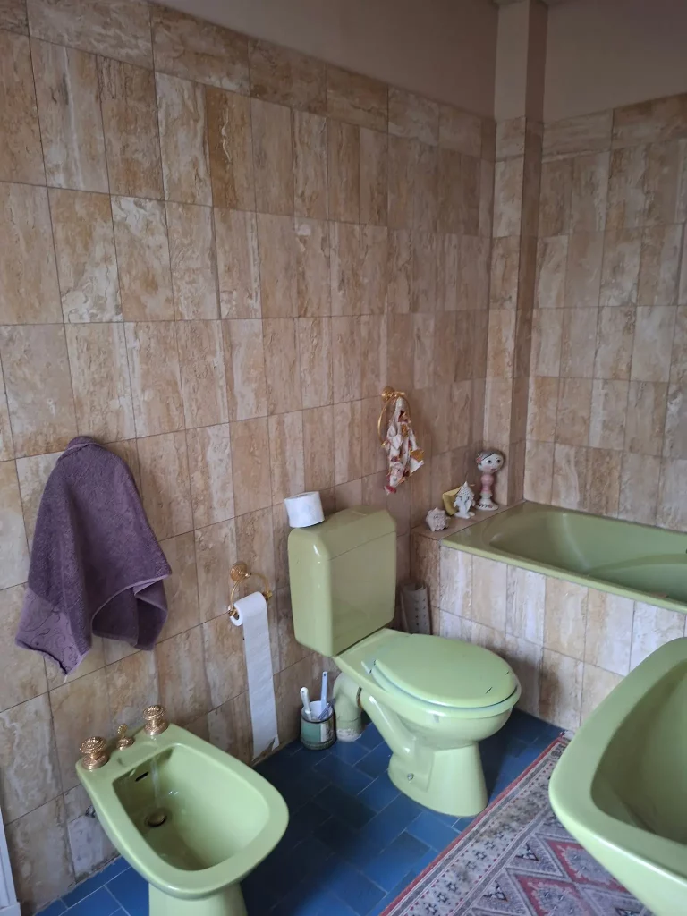 photo ancienne salle de bain avant accessibilité PMR
